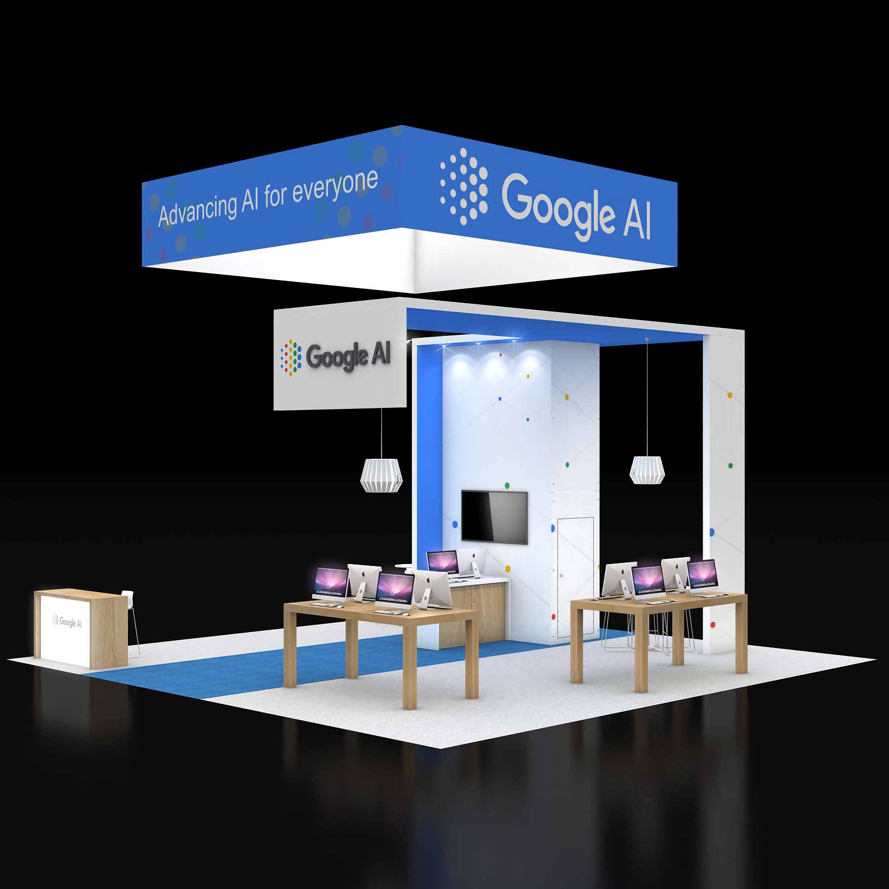 booth custom modular exhibits PLU3030 95 - image1
