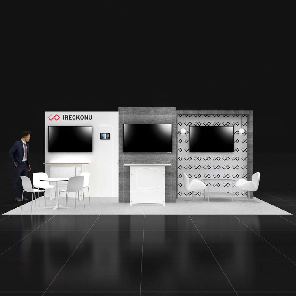 booth custom modular exhibits PH1020 05 - image1