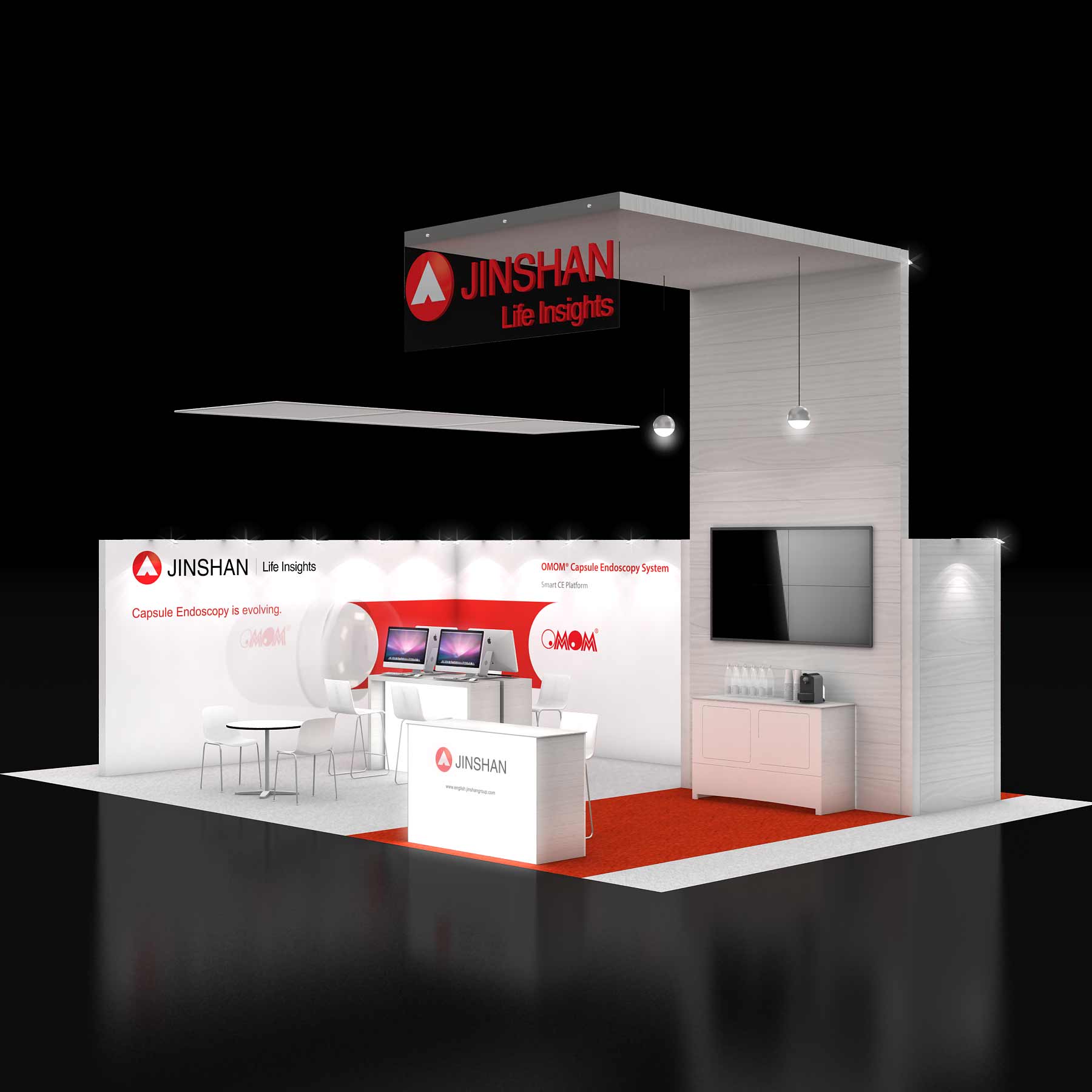 booth custom modular exhibits PLU2030 95 - image1