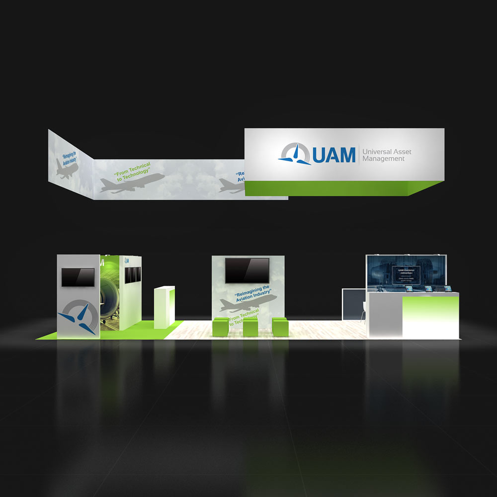 booth custom modular exhibits PLU2040 54 - image2