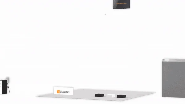 Trade show booth for Teramind